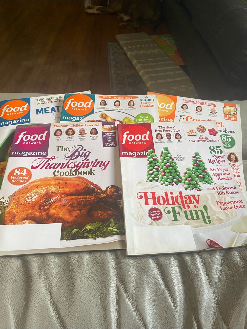 Food Network Cookbooks Bundle Included Big Thanksgiving and Holiday Fun